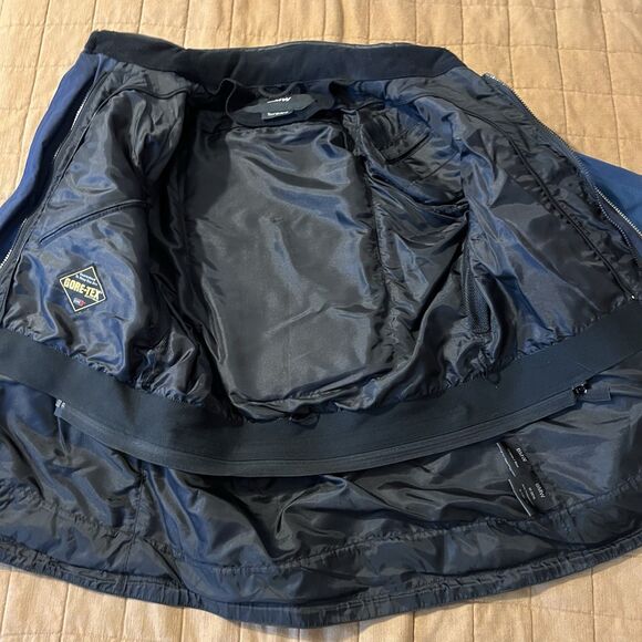 BMW Motorrad Tourguard Shell Jacket Men 50 Blue Waterproof GoreTex Armor Ready - Picture 8 of 12
